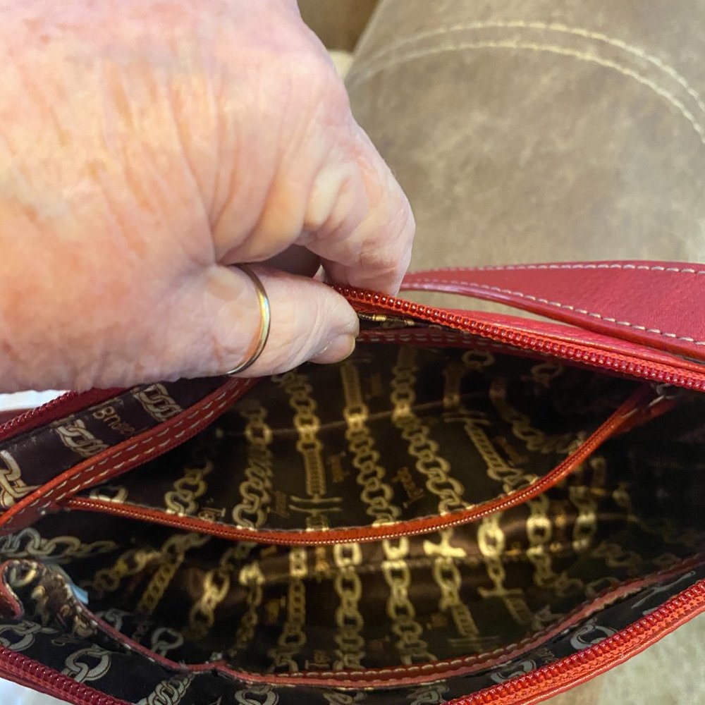 Tignanello Red Purse - Picture 8 of 16
